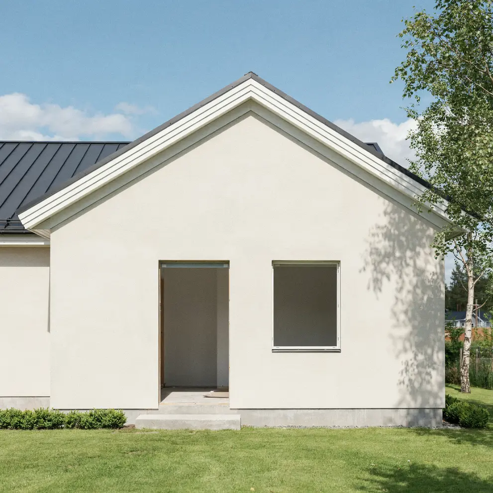 upptagning av hal i vagg fasad for fonster dorr i staffanstorp skane